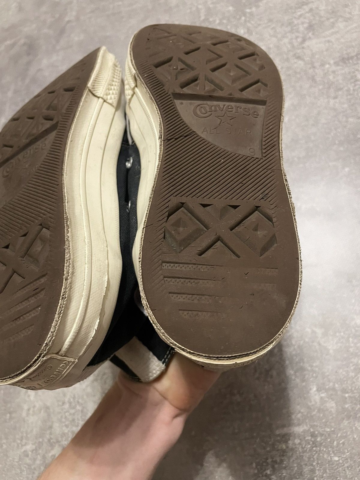 CDG by Comme des Garcons × Comme des Garcons × Converse Comme Des Garcons CDG PLAY x Converse Chuck Taylor High 42.5 Size US 9 / EU 42 - 21 Thumbnail