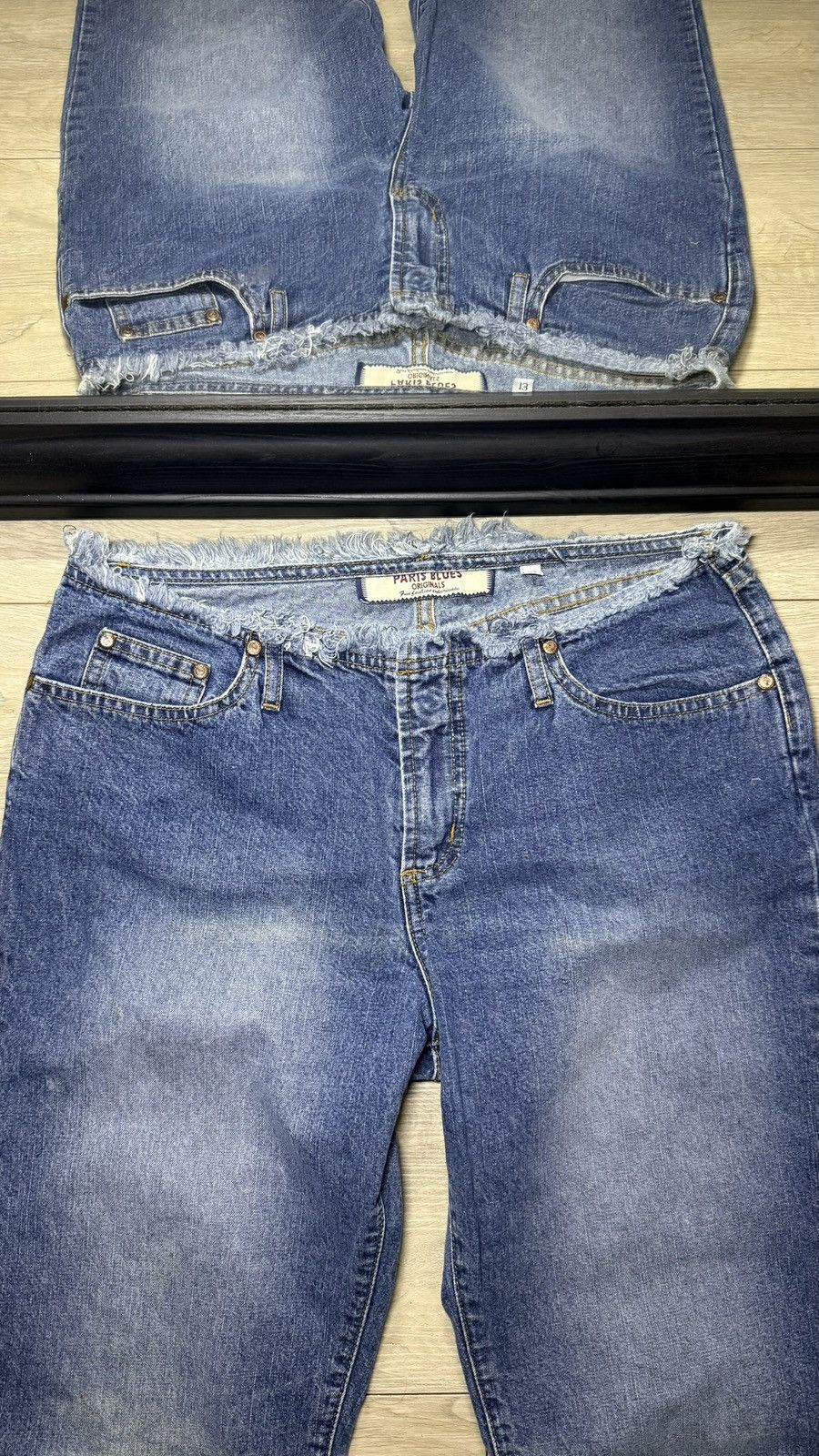 Other Y2K Women’s 2000s Paris Blues Flared Boot Cut Jeans Size 36" / US 14 / IT 50 - 5 Thumbnail