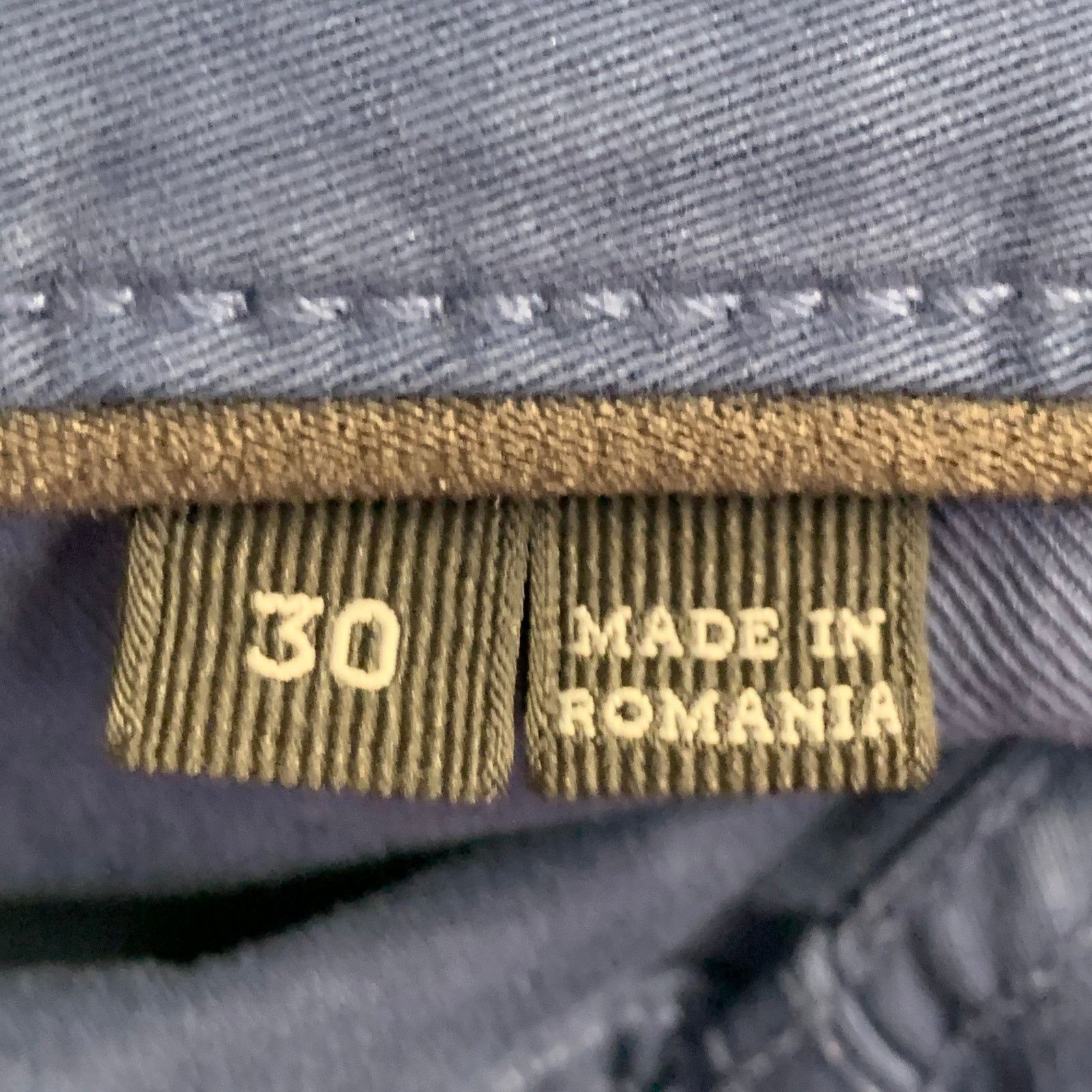 Ermenegildo Zegna Size 30 Navy Cotton Blend Jean Cut Casual Pants Size US 30 / EU 46 - 5 Thumbnail