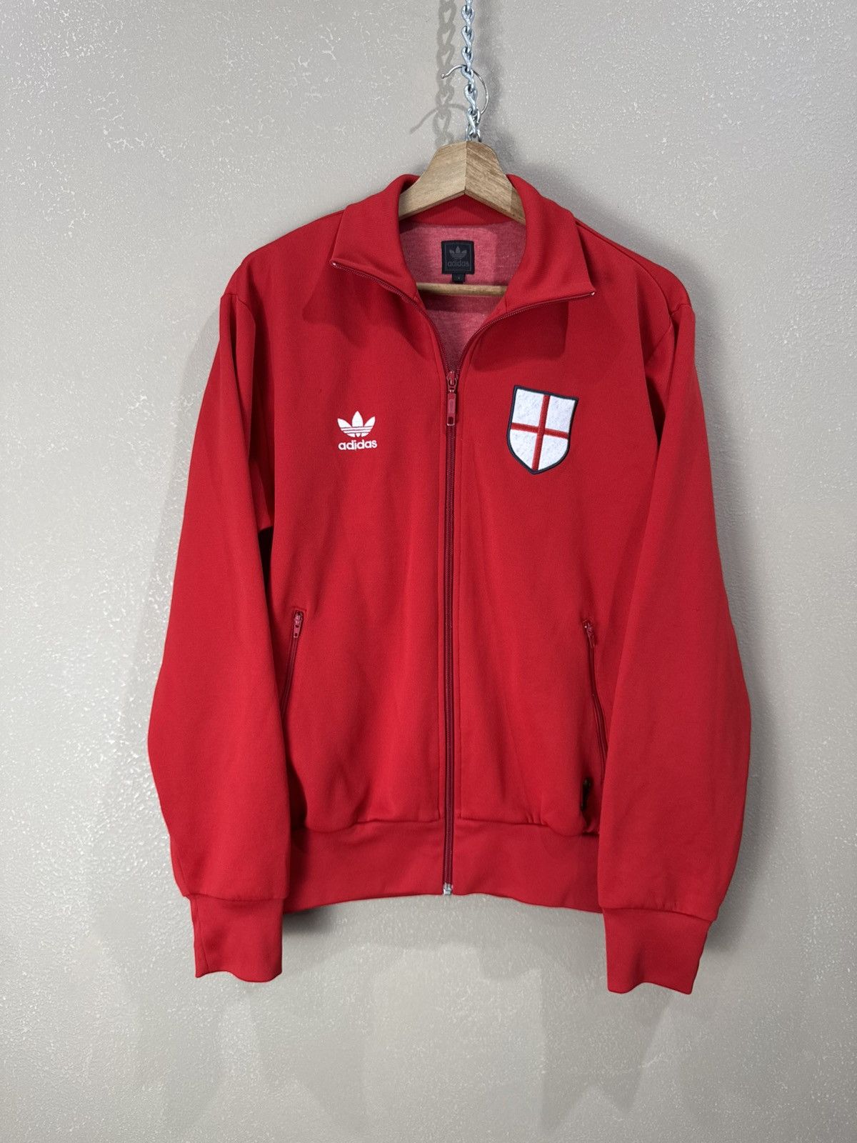 Adidas Adidas vintage red 2006 track jacket england world cup fifa Size US S / EU 44-46 / 1 - 1 Thumbnail