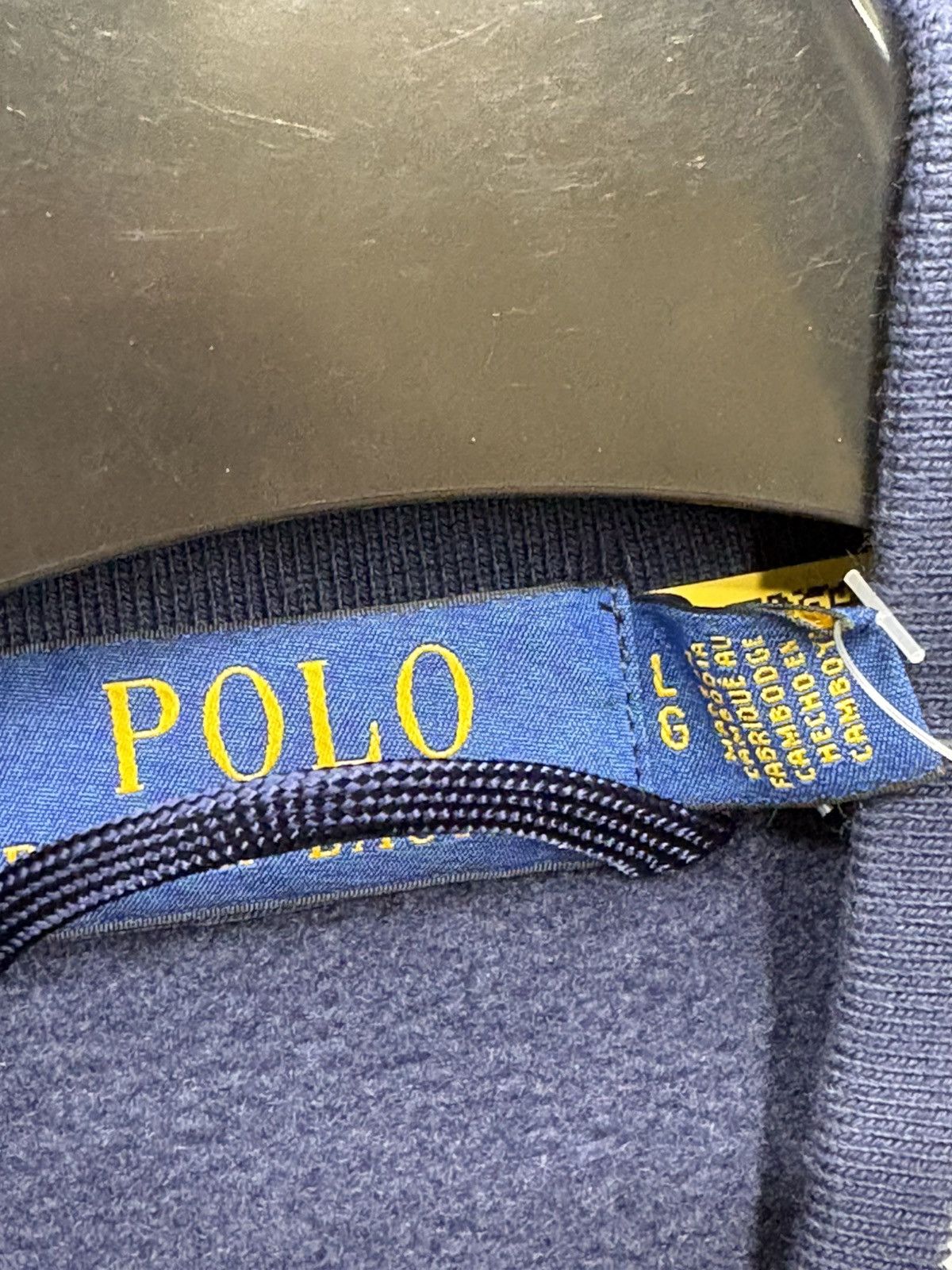Polo Ralph Lauren Navy & Orange Bomber Jacket Ralph Lauren Men’s L Size US L / EU 52-54 / 3 - 4 Thumbnail