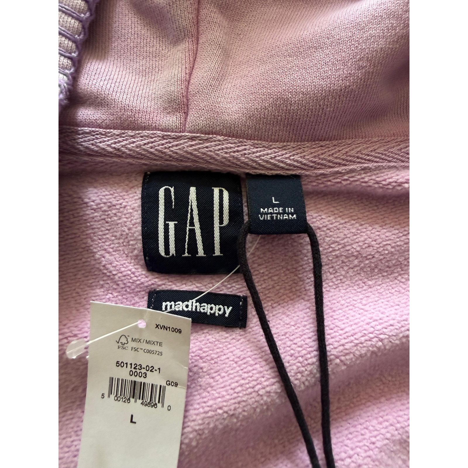 Gap Gap x Madhappy Cropped Zip Hoodie Pink MAD NWT Size L / US 10 / IT 46 - 6 Thumbnail