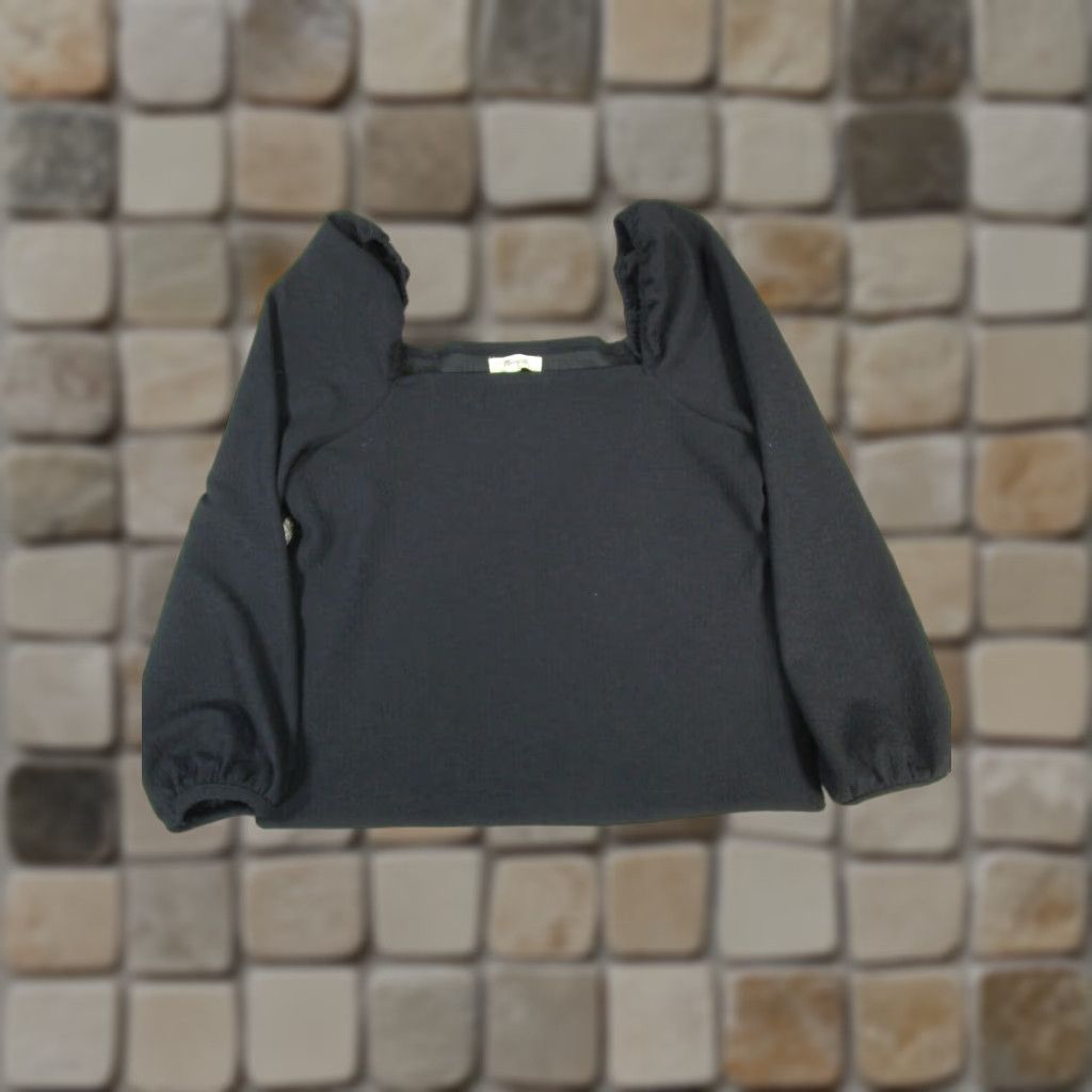 Madewell Madwell Shirt Womens Small Black Blouse Size S / US 4 / IT 40 - 1 Thumbnail