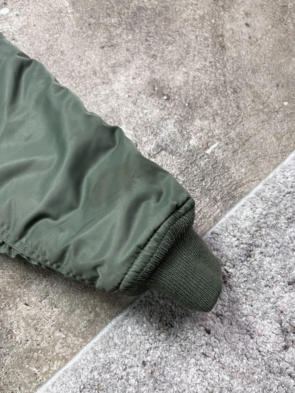 Vintage 1990s MILITARY BOMBER JACKET - LOT № 2255 Size US L / EU 52-54 / 3 - 12 Thumbnail