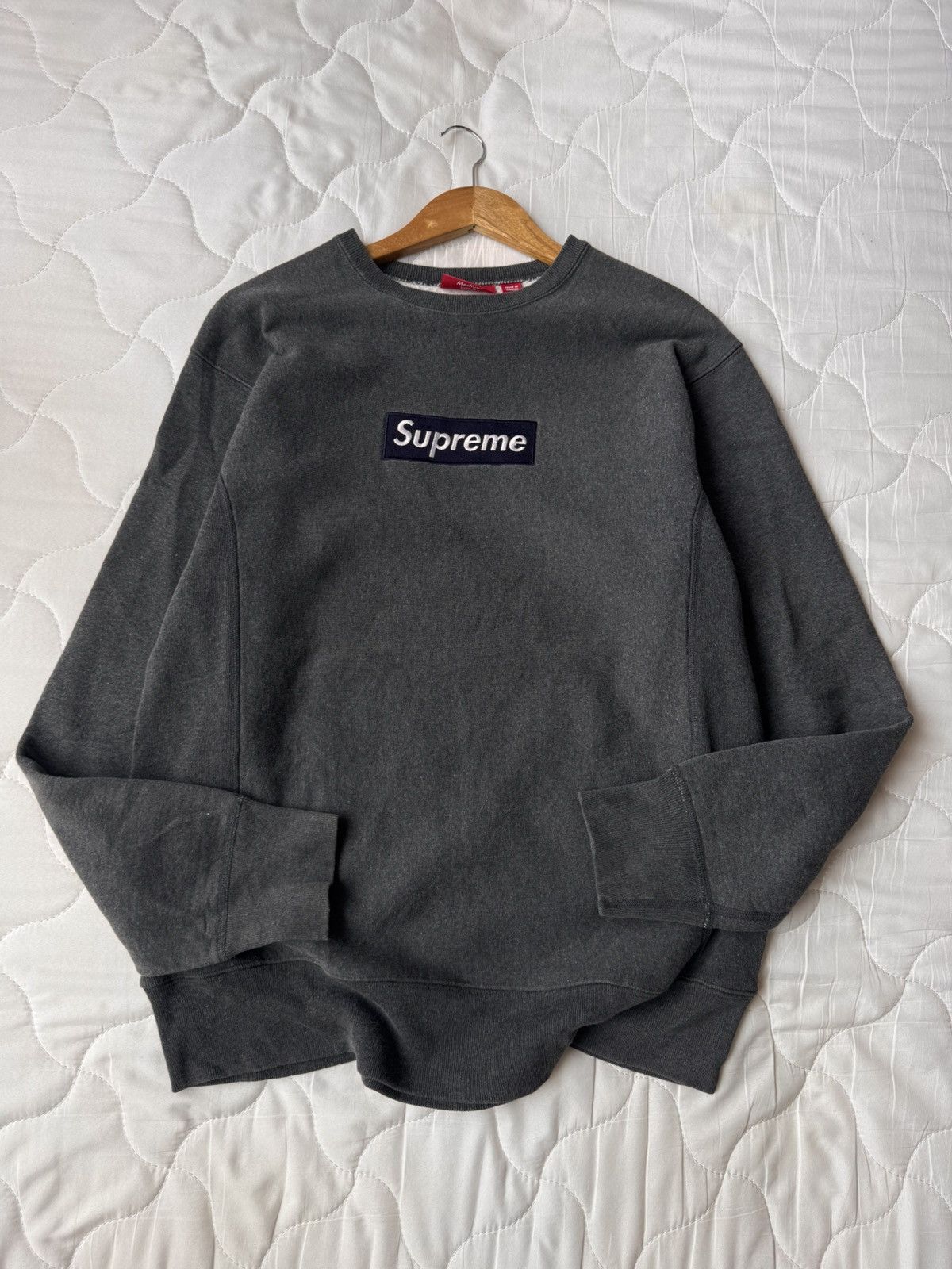 Supreme VINTAGE 1999 SUPREME BOX LOGO CREWNECK🔥 Size US M / EU 48-50 / 2 - 1 Thumbnail