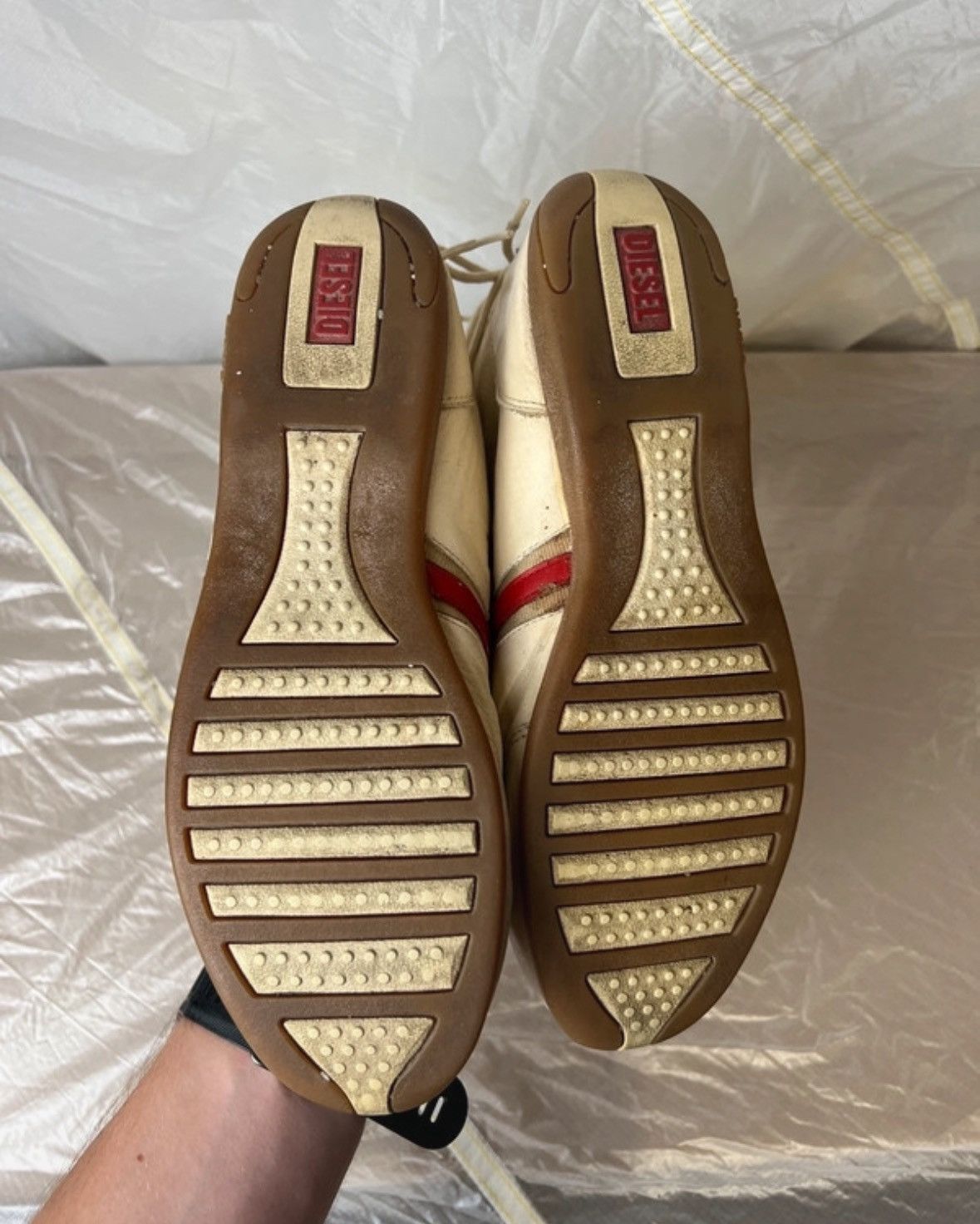 Diesel Vintage Diesel medium high leather trainers boxing moto Size US 7.5 / IT 37.5 - 8 Thumbnail
