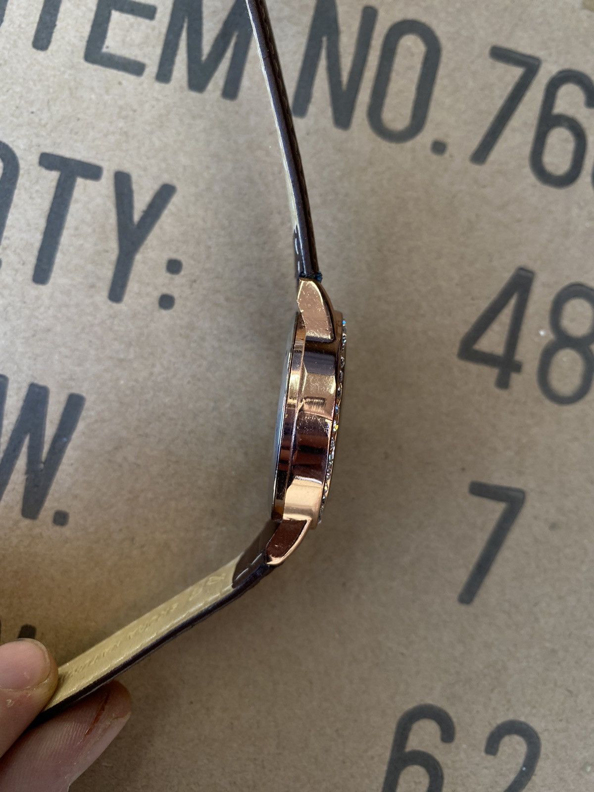 Jewelry × Vintage Sparkling Crystal Design Wristwatch - Japanese Brand Size ONE SIZE - 4 Thumbnail