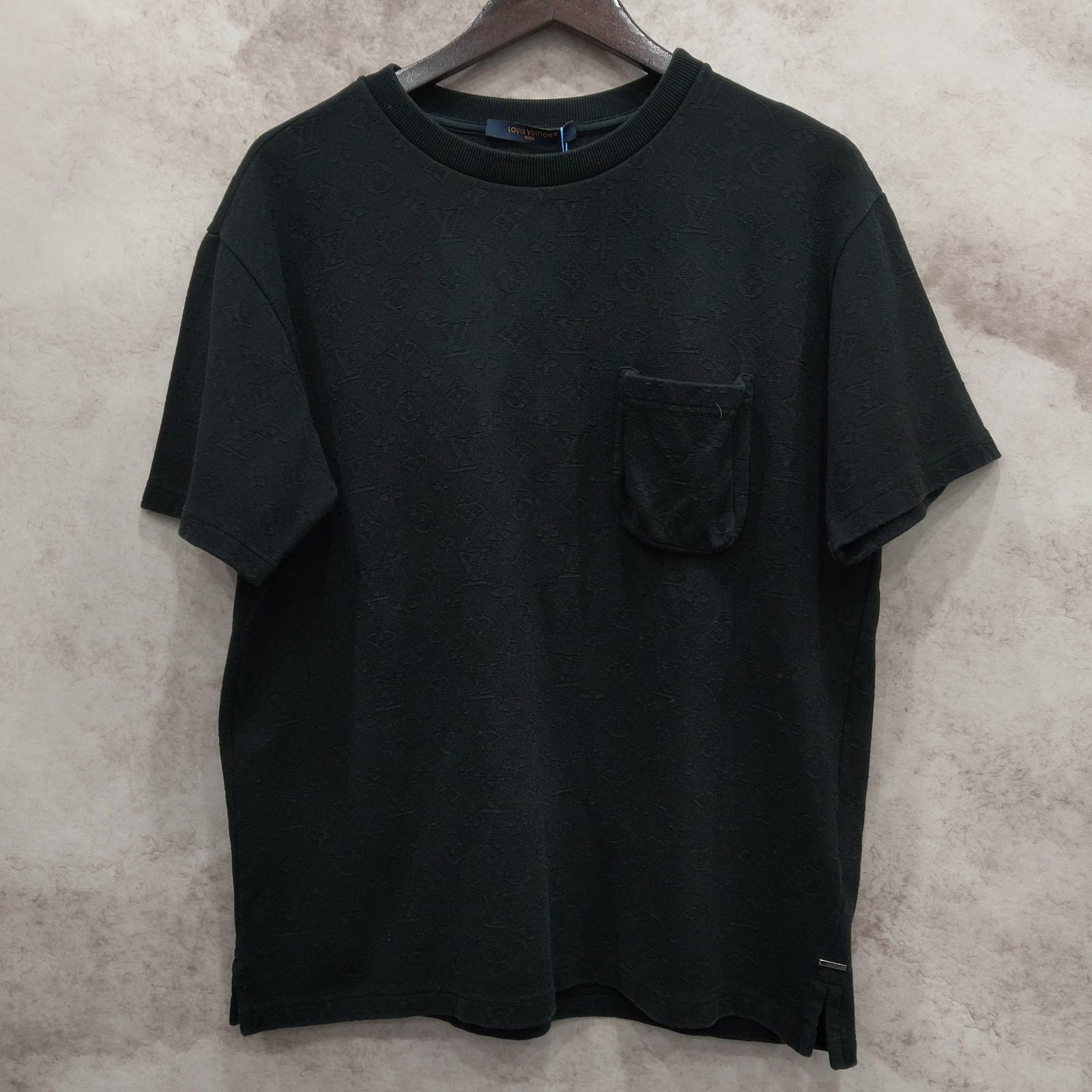 Louis Vuitton Louis Vuitton Monogram Pocket T-Shirt Blue Size L Size US L / EU 52-54 / 3 - 1 Thumbnail