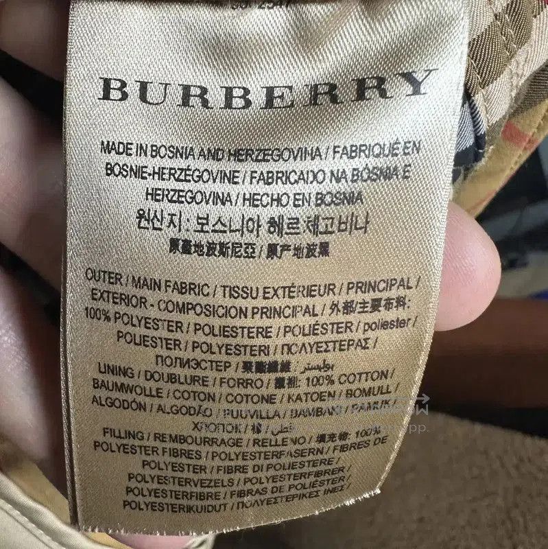 Burberry Burberry Khaki Women's Cotton Puffer Jacket. Size S / US 4 / IT 40 - 5 Thumbnail