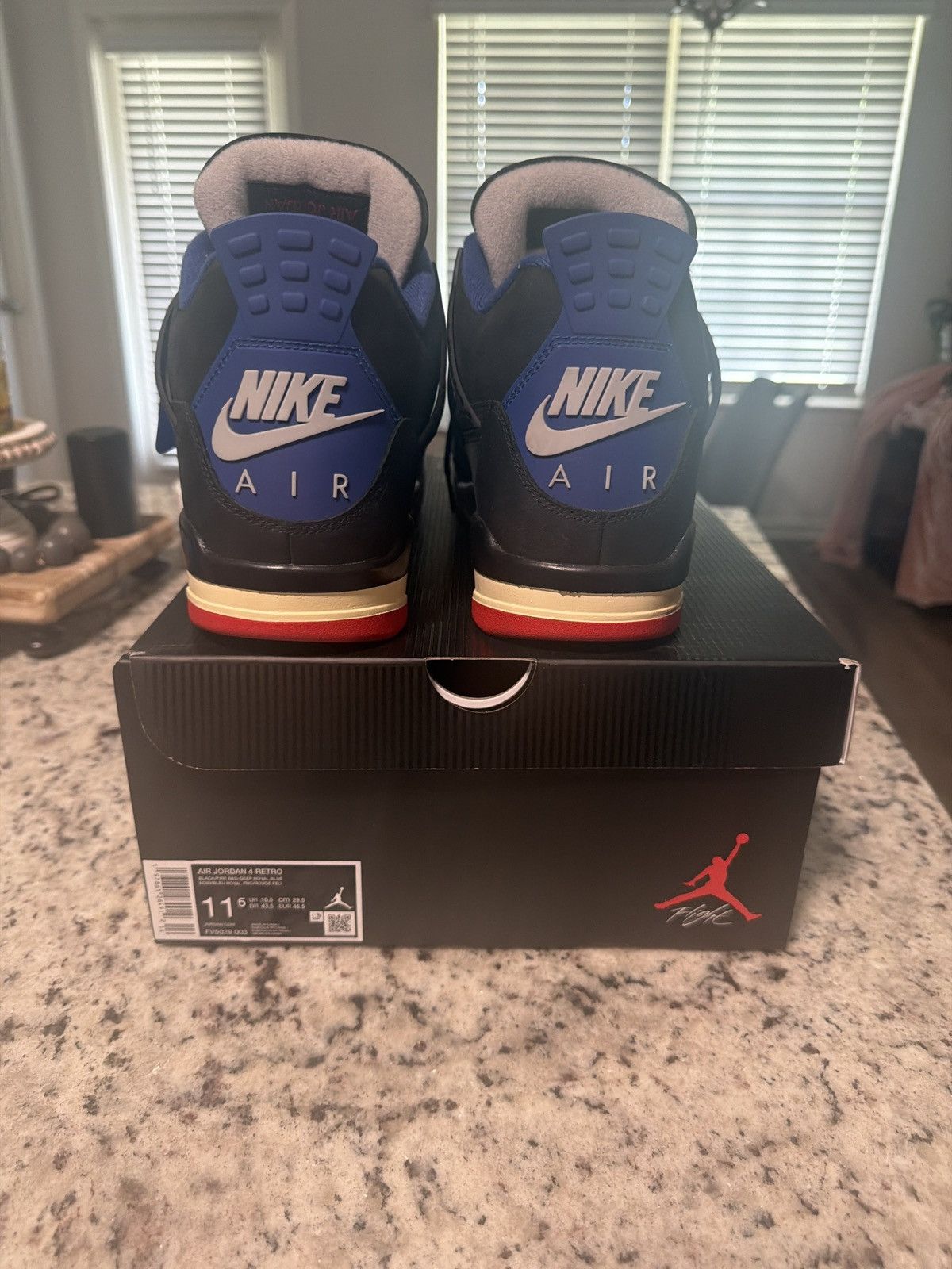 Nike Jordan Rare Air 4 Retro (White Lettering) Size US 11.5 / EU 44-45 - 3 Thumbnail