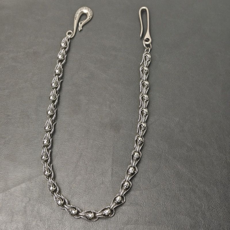 Japanese Brand × Jewelry Punk Waist Pants Chain Wallet Chain Cobra Skull Keychain Size ONE SIZE - 3 Thumbnail