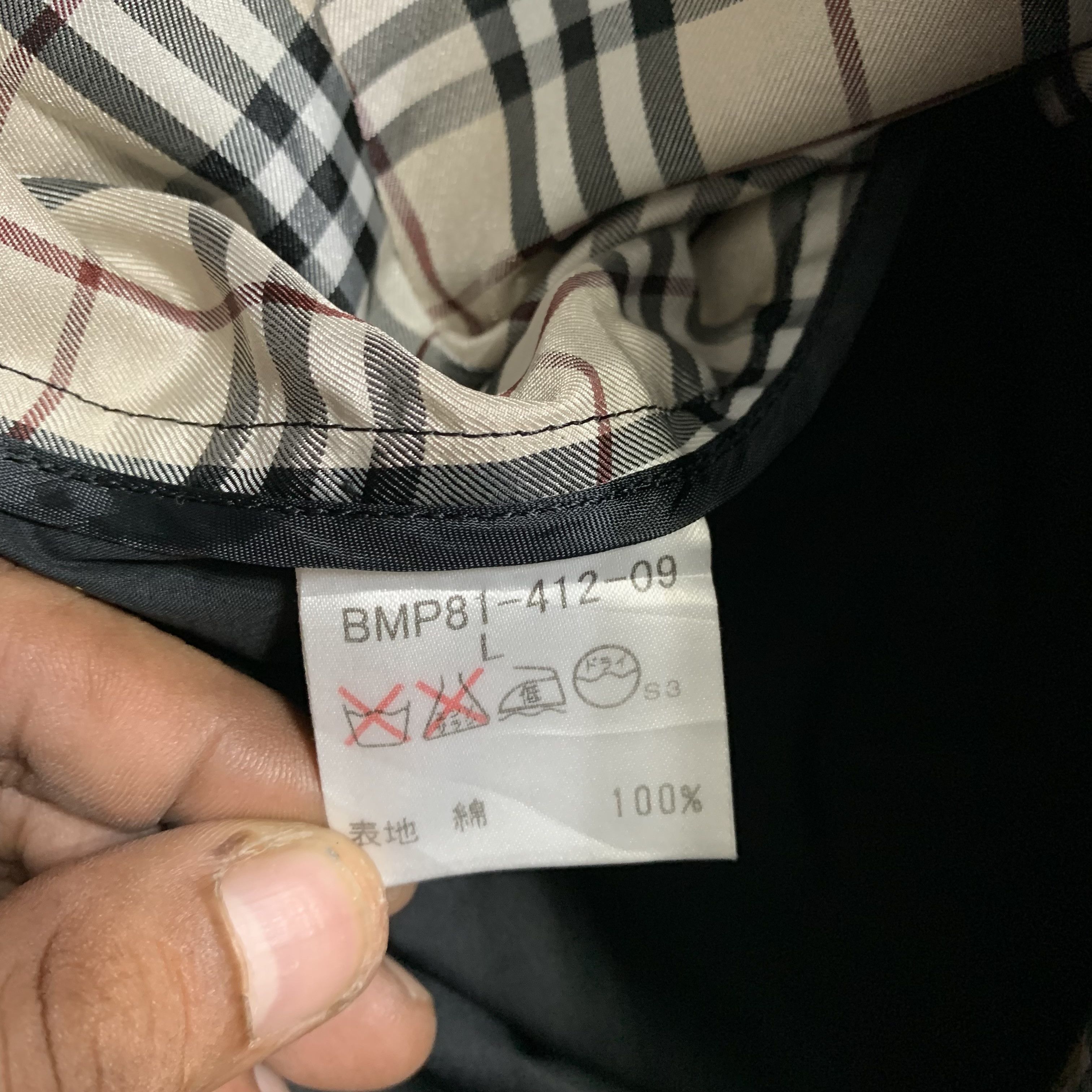 Burberry Burberry Black Label Nova Check Double Breast Jacket Size US M / EU 48-50 / 2 - 9 Thumbnail