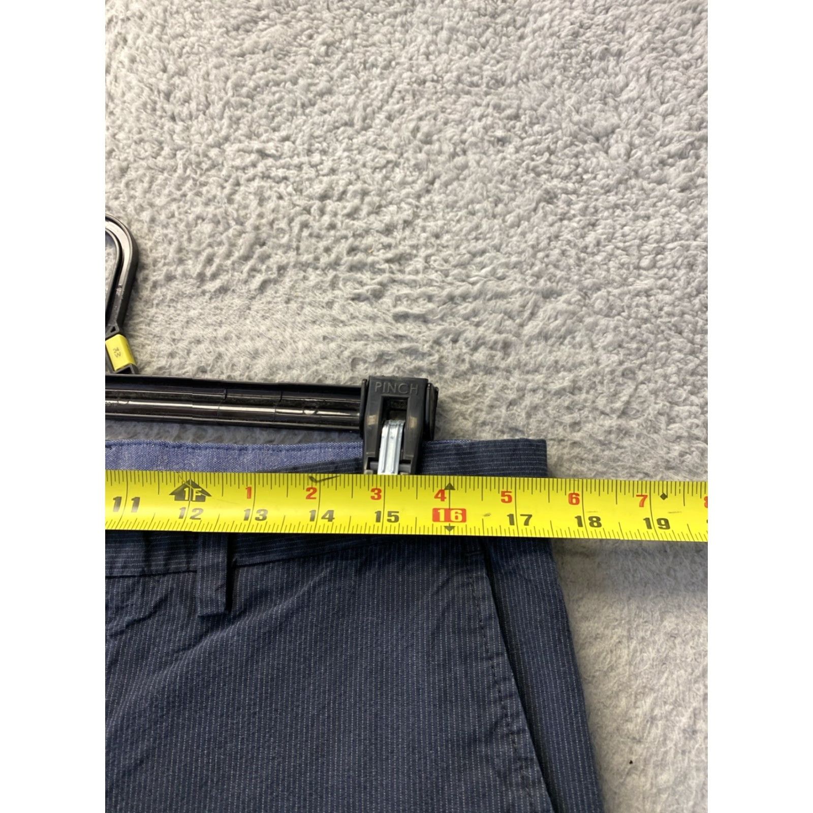Banana Republic Banana Republic Men's Casual Pants Chino Dark Gray Aiden Fit 34x32 Skinny Modern 5-Pocket Belt Loops Flat Front Size US 34 / EU 50 - 3 Thumbnail