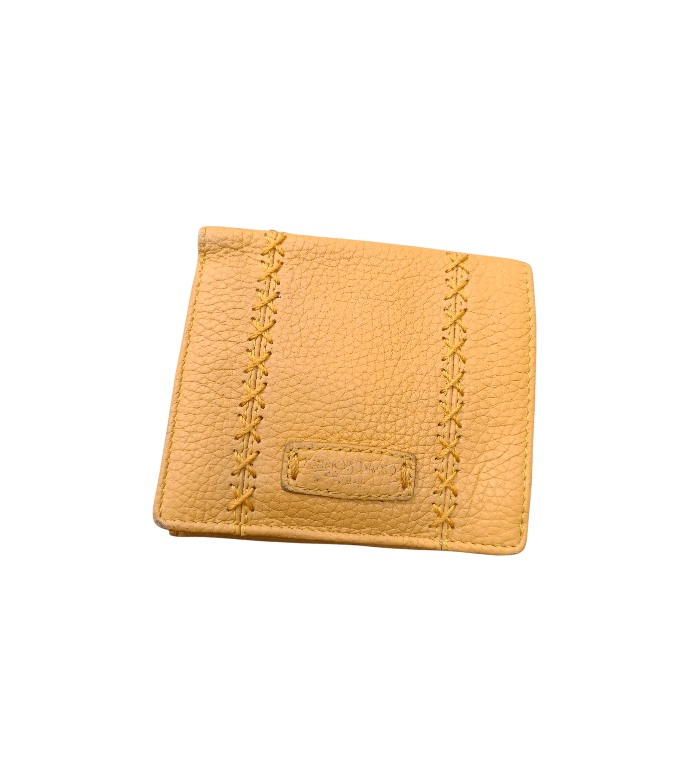 Kansai Yamamoto KANSAI YAMAMOTO COWHIDE BIFOLD WALLET YELLOW Size ONE SIZE - 1 Thumbnail