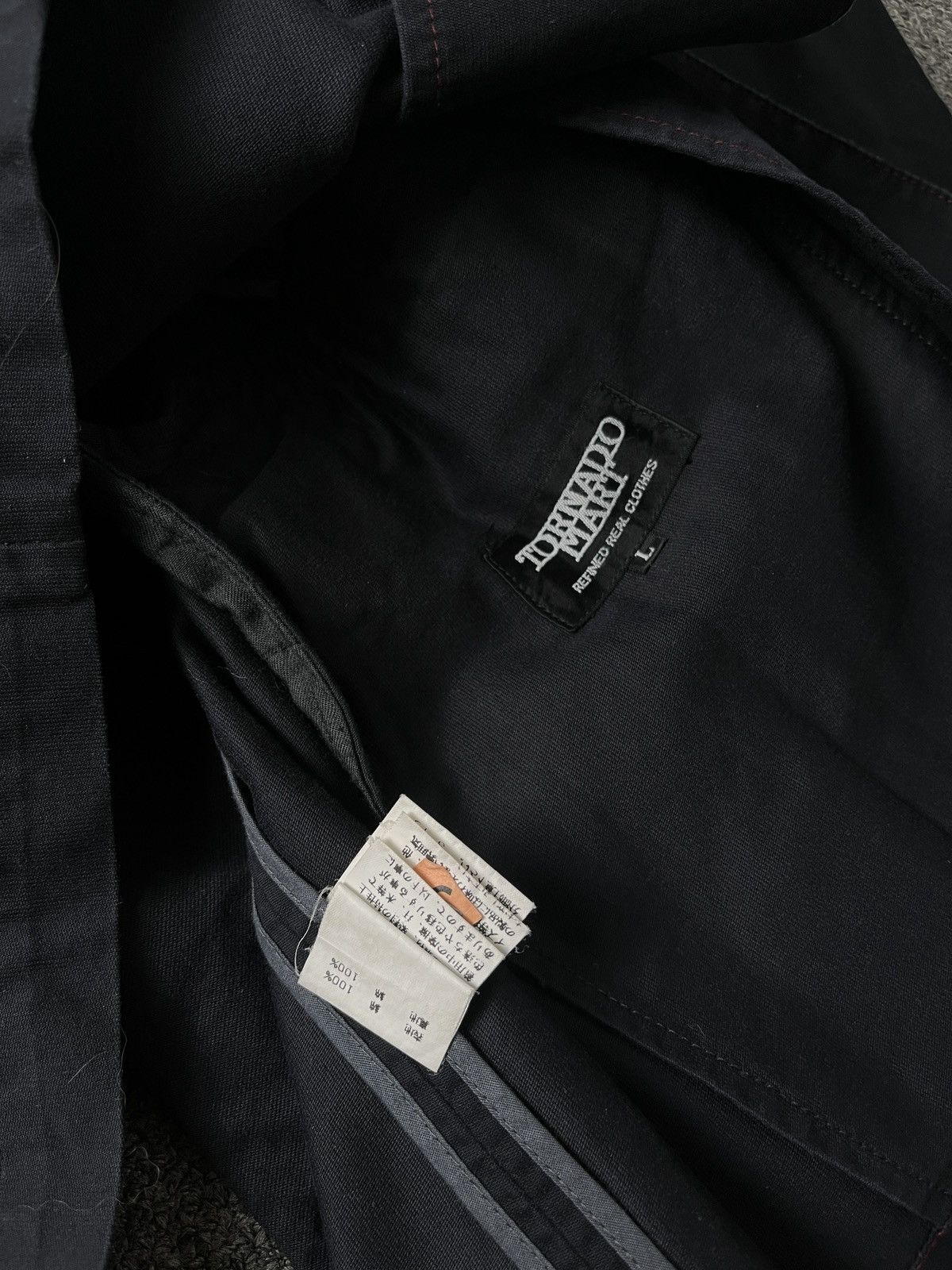 Tornado Mart Tornado mart Black Red Line Blazer Size 42R - 6 Thumbnail