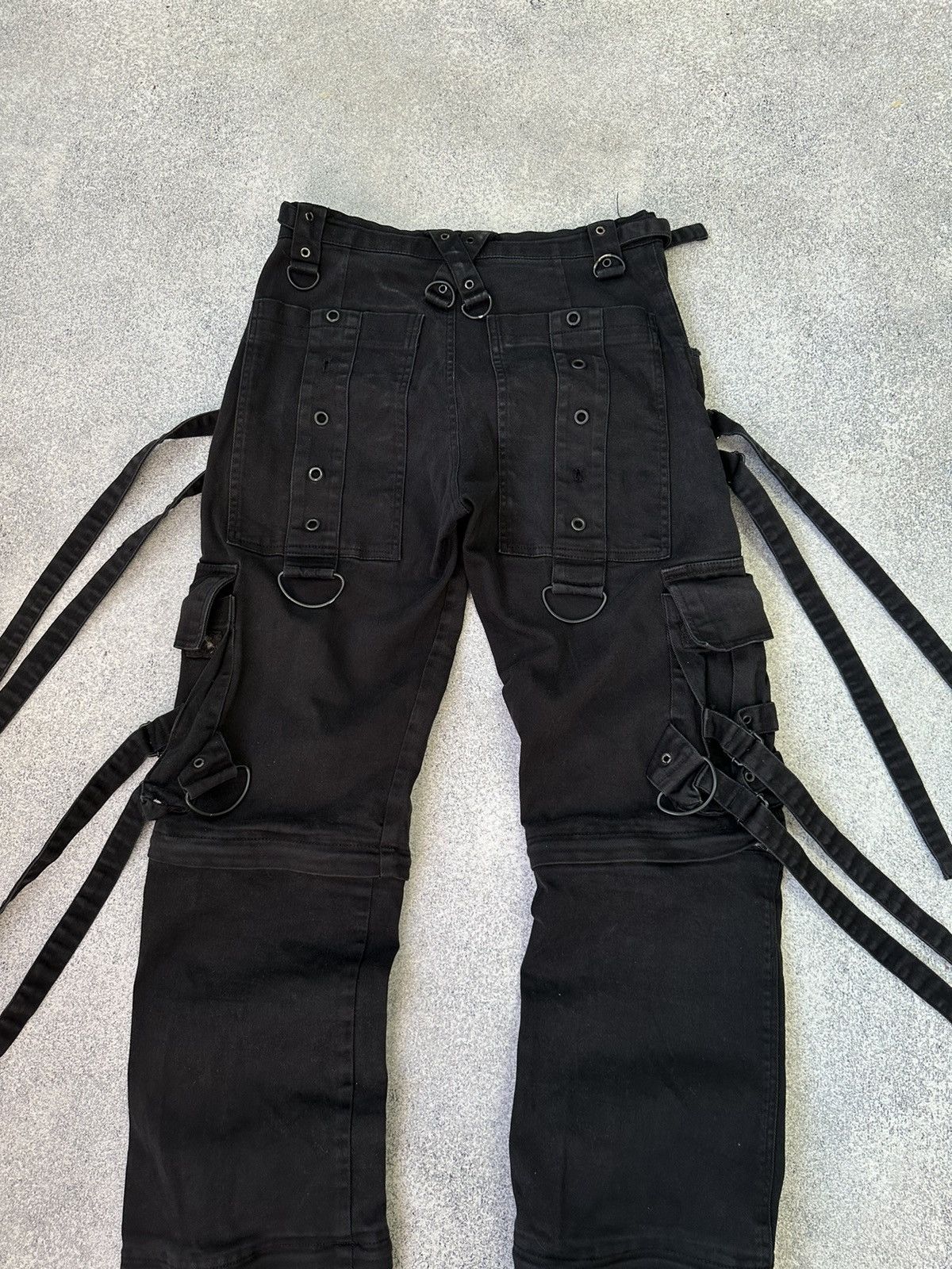 Vintage Vintage Gothicana by Emp Bondage Japanese Cargo Pants Size US 30 / EU 46 - 14 Thumbnail