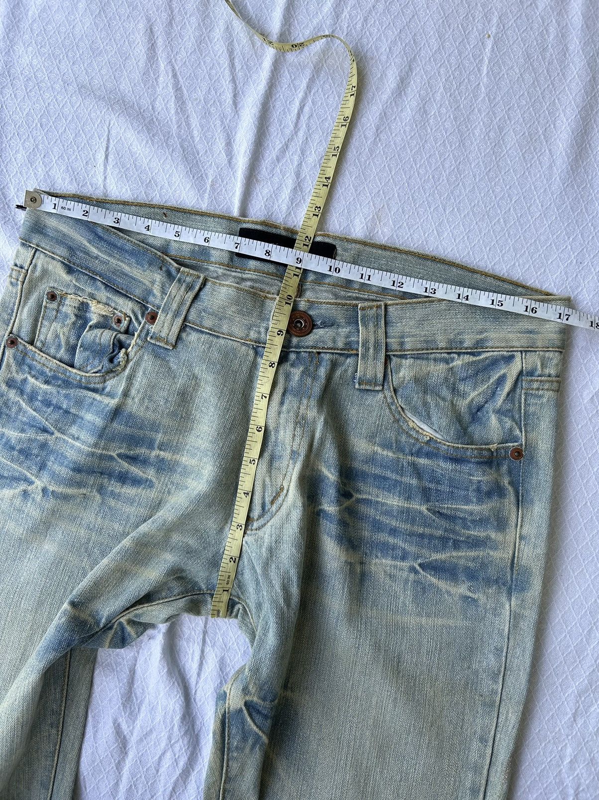 If Six Was Nine 💸BINDINGOFFER💸Limited japanese faded wash dragon denim jeans Size US 34 / EU 50 - 14 Thumbnail