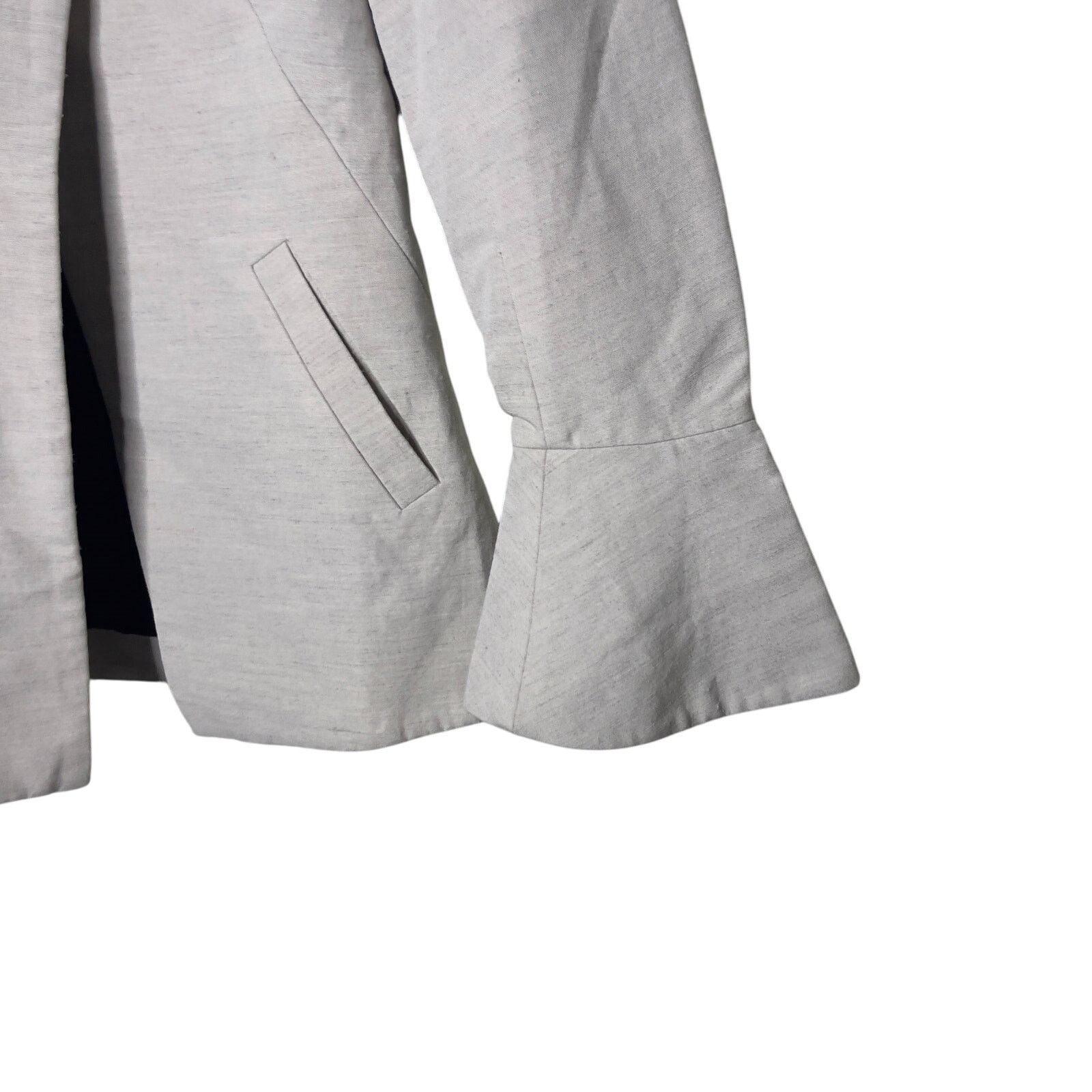 CO Co Peplum Cuff Jacket flared sleeves single-button closure Size XS / US 0-2 / IT 36-38 - 6 Thumbnail
