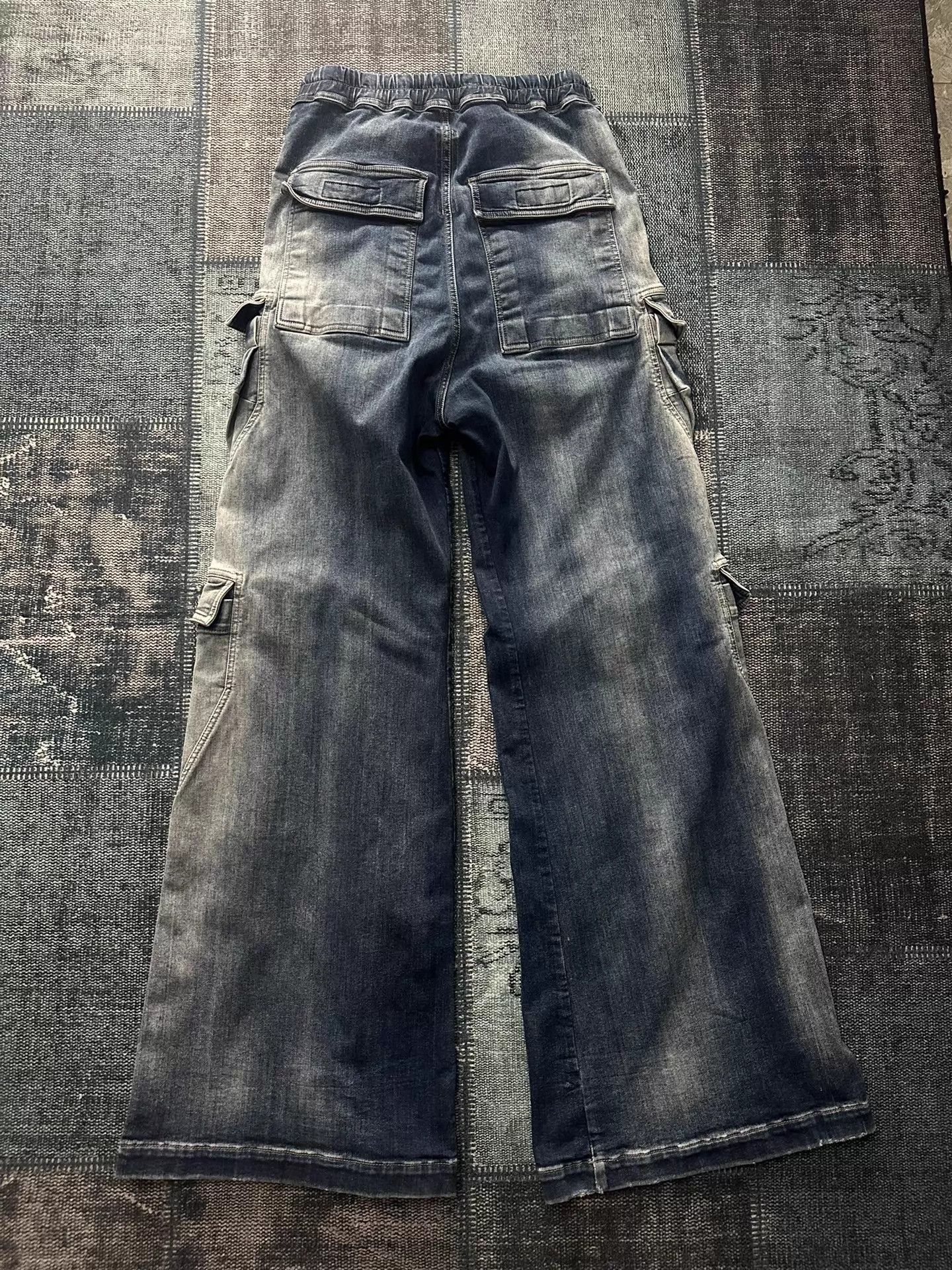 Rick Owens Rick Owens DRKSHDW 23ss Bela Cargo Gradient Jeans M Size US 32 / EU 48 - 4 Thumbnail