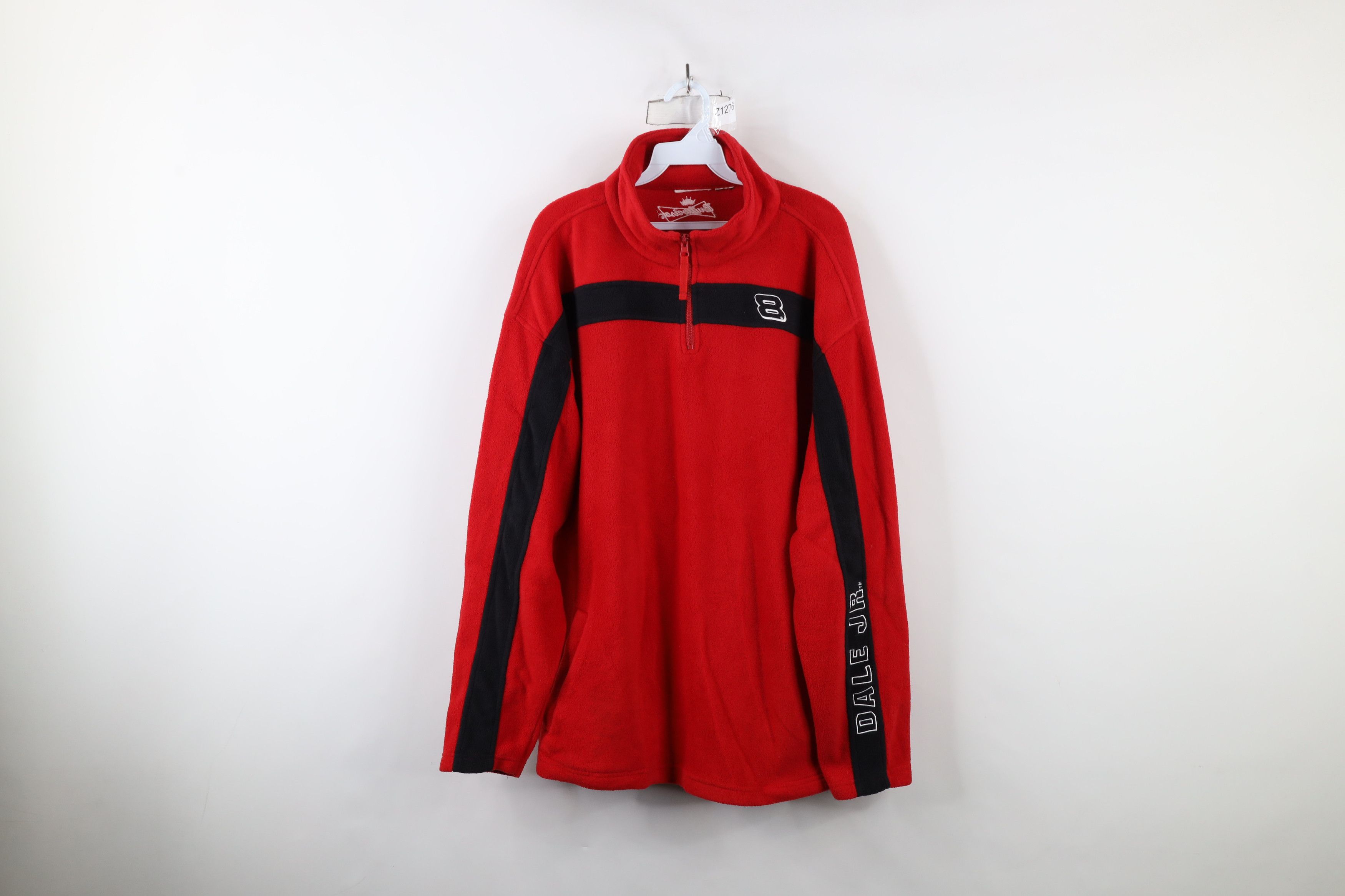 Vintage Vintage NASCAR Earnhardt Jr Racing Fleece Half Zip Sweater Size US XXL / EU 58 / 5 - 1 Thumbnail