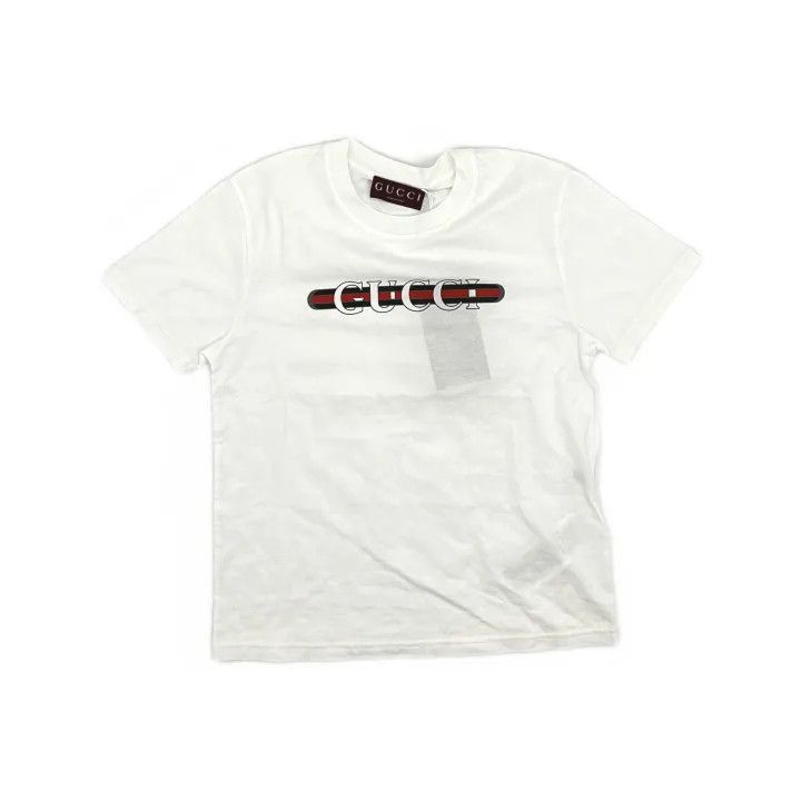 Gucci Gucci Logo Print Short Sleeve T-Shirt-2507 Size S / US 4 / IT 40 - 8 Thumbnail