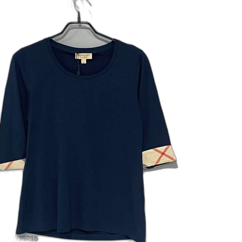 Burberry Classic Check Mid-Sleeve Top