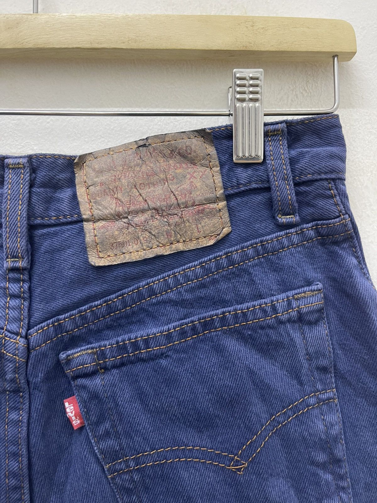 Levi's Vintage Clothing Rare Vintage LEVIS Made in USA Button Fly Size 26" / US 2 / IT 38 - 4 Thumbnail