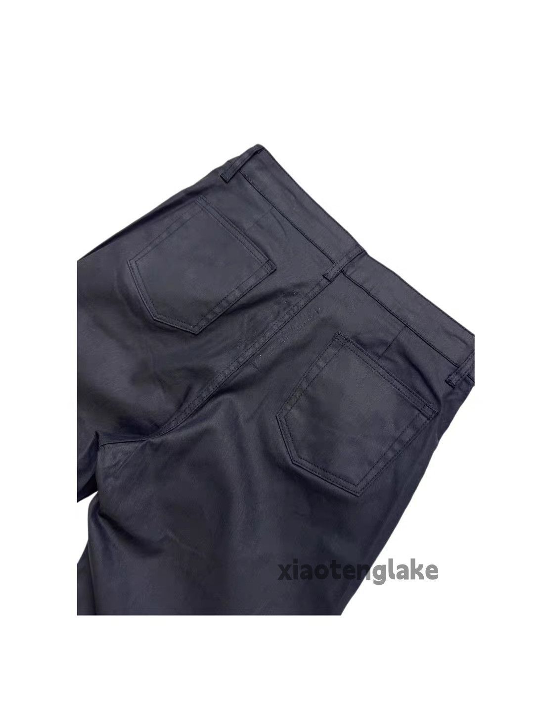 Jean xz Utility vintage punk grunge hiphop flared wax jeans Size US 36 / EU 52 - 7 Thumbnail