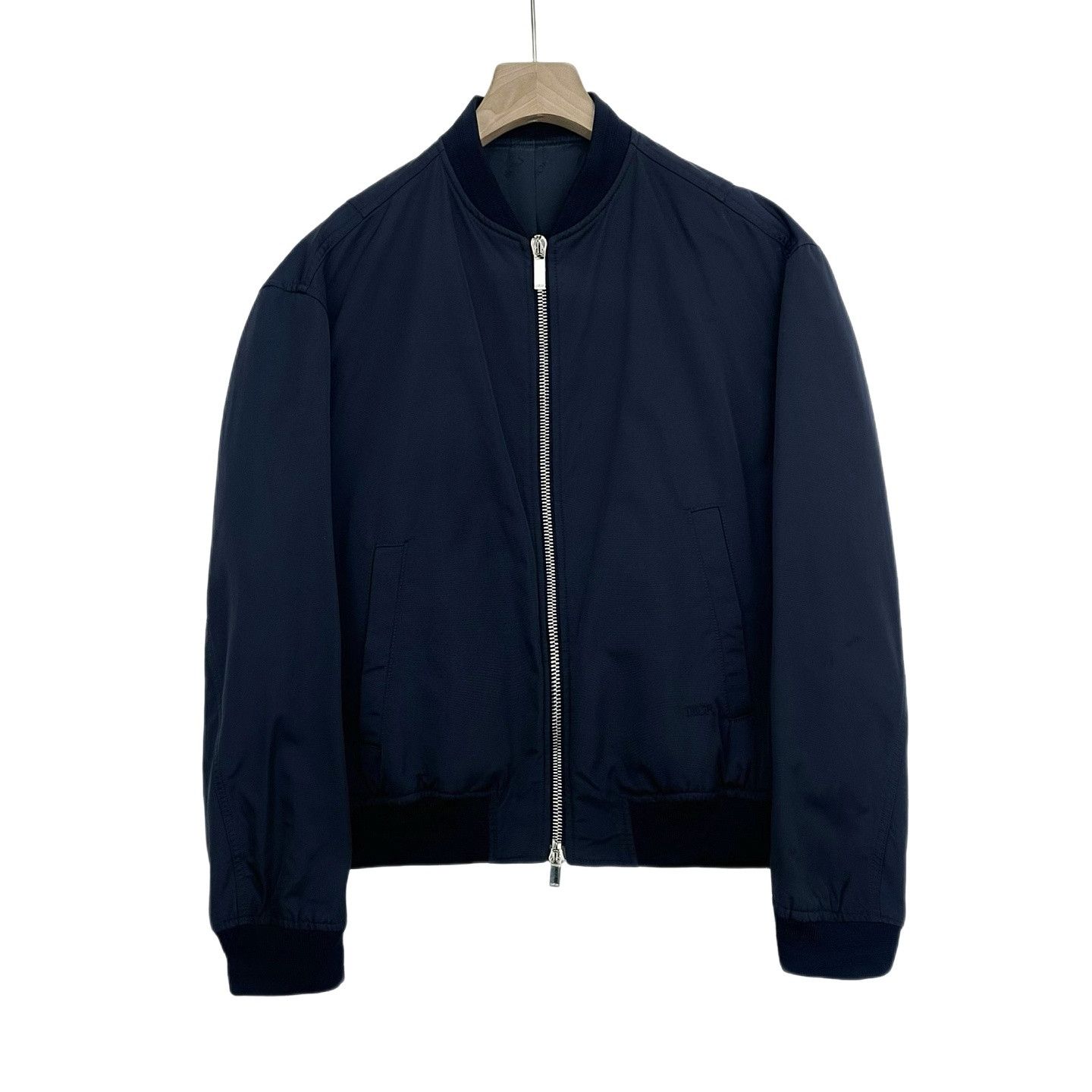 Dior × Jordan Brand Dior x Jordan Air Dior Navy Blue Bomber Jacket