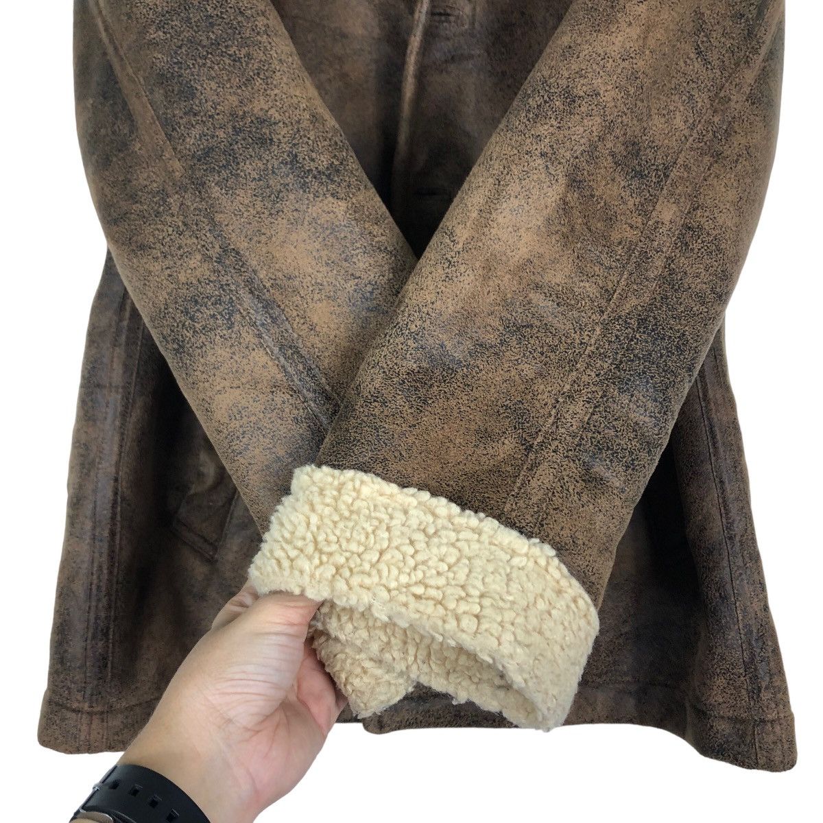 Japanese Brand 🔥Vintage Biker Shearling Mink Fur GU Japan Issey Miyake Size US M / EU 48-50 / 2 - 14 Thumbnail