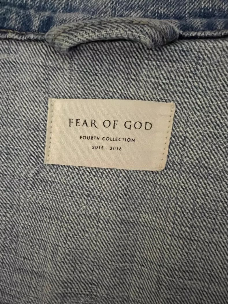 Fear of God Fear of God og blue cow jacket Size US L / EU 52-54 / 3 - 5 Thumbnail