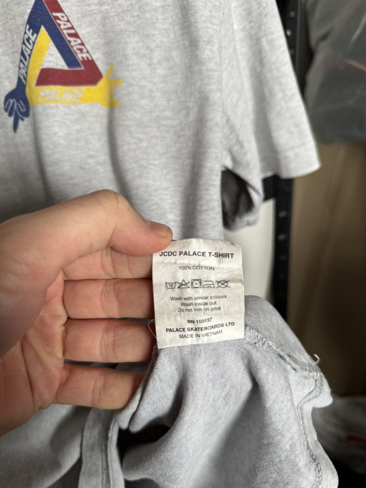 Jean Charles De Castelbajac × Palace Palace JCDC2 Tee Grey Marl S Size US S / EU 44-46 / 1 - 6 Thumbnail