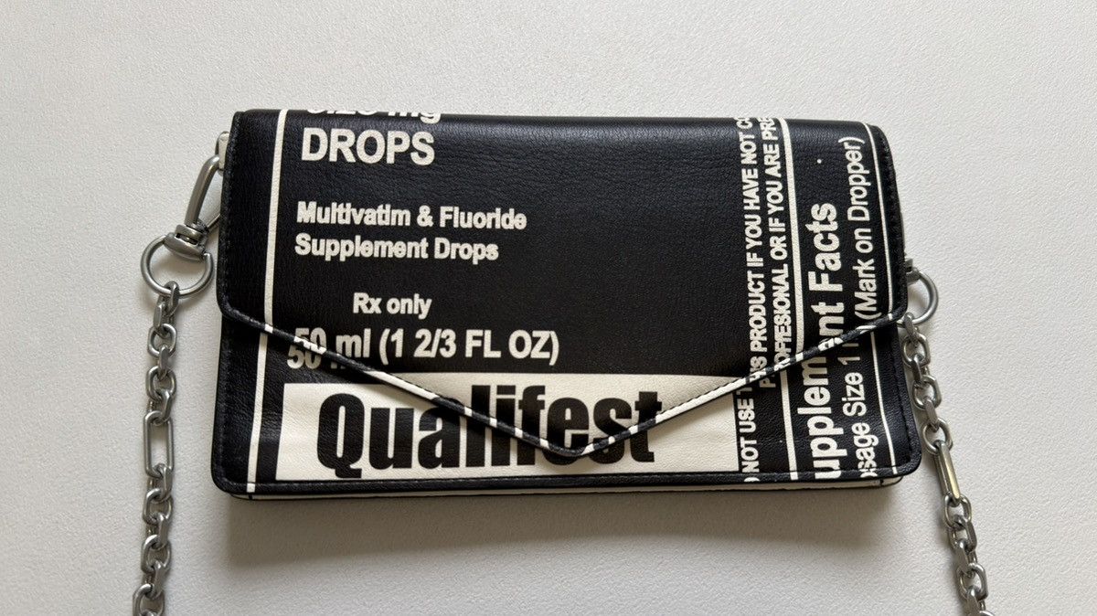 Maison Margiela A/W 18 ‘Vitamin Supplements’ Print Mini Hand Bag Size ONE SIZE - 12 Thumbnail