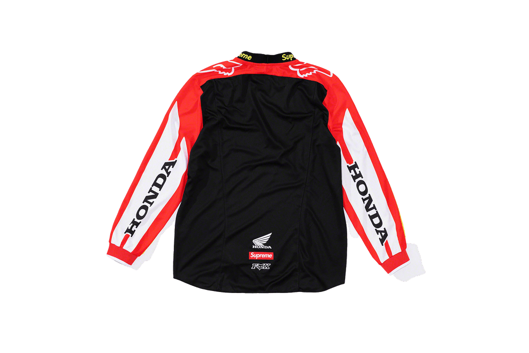 Supreme SUPREME /HONDA /FOX RACING MOTO JERSEY TOP | Grailed