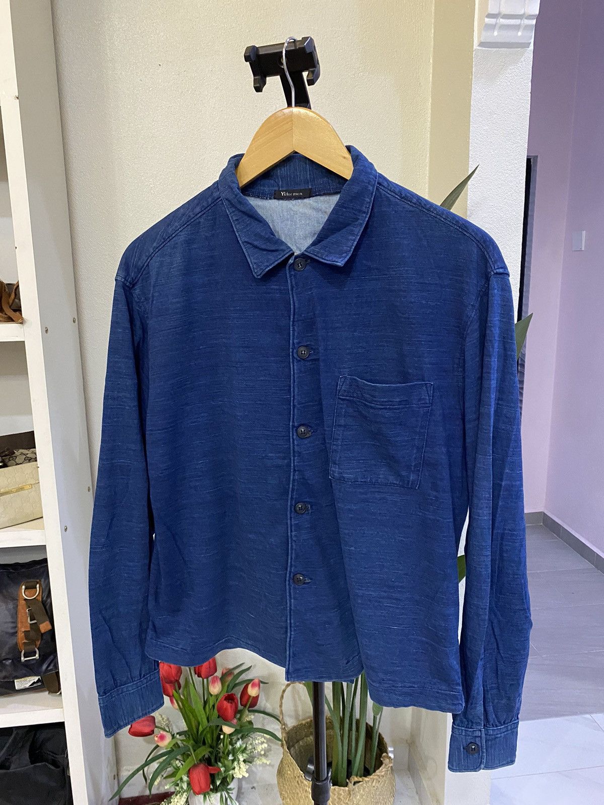 Yohji Yamamoto Y’s For Men Button Cropped Jacket Size US M / EU 48-50 / 2 - 1 Thumbnail