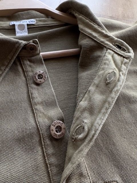Vintage Stone Island Polo T shirt Size US XXL / EU 58 / 5 - 14 Thumbnail