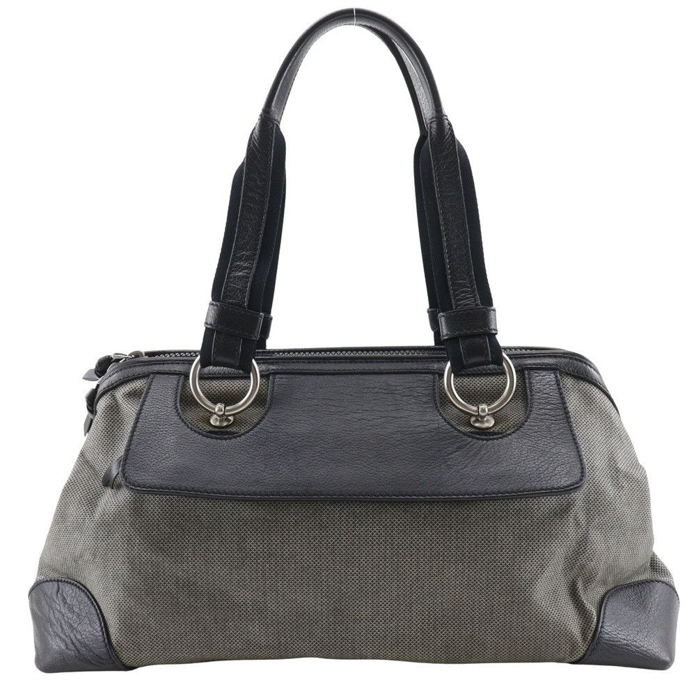 Bottega Veneta Bottega Veneta Bottega Veneta Tote Bag Canvas/Leather 2way Bag Canvas Tote Bag DUTY FREE for USA Size ONE SIZE - 1 Thumbnail