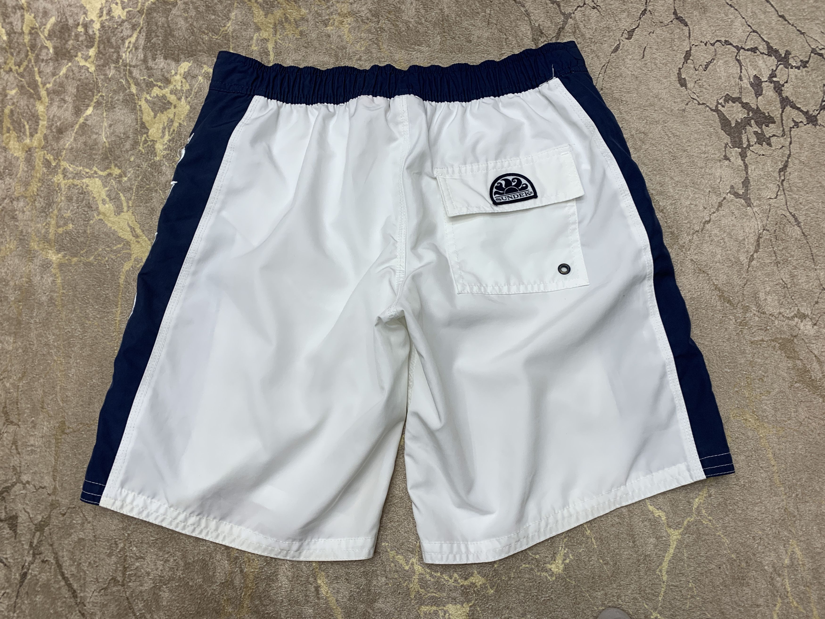 Sundek Sundek M Beach Board Shorts Trunks Bath Suit Size M 33 34 Size US 33 - 2 Thumbnail