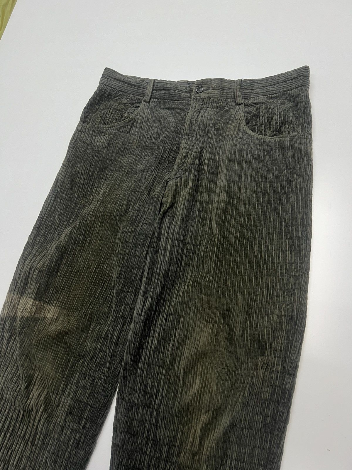 Issey Miyake 🔥ISSEY MIYAKE MEN CORDUROY PANTS SIZE 36 Size US 36 / EU 52 - 3 Thumbnail