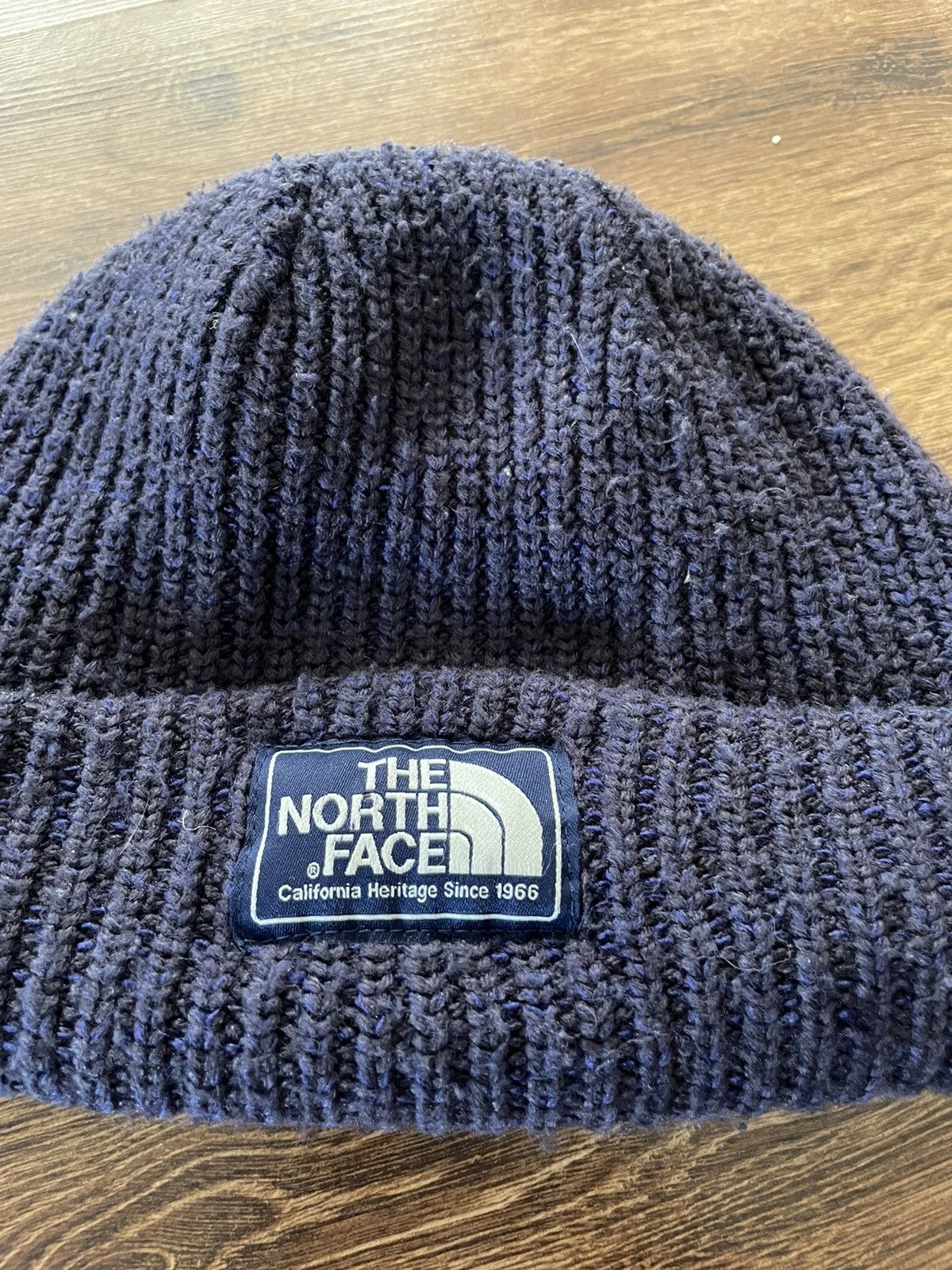 The North Face × Vintage Vintage The North Face Hat Cap TNF Beanie Size ONE SIZE - 2 Thumbnail