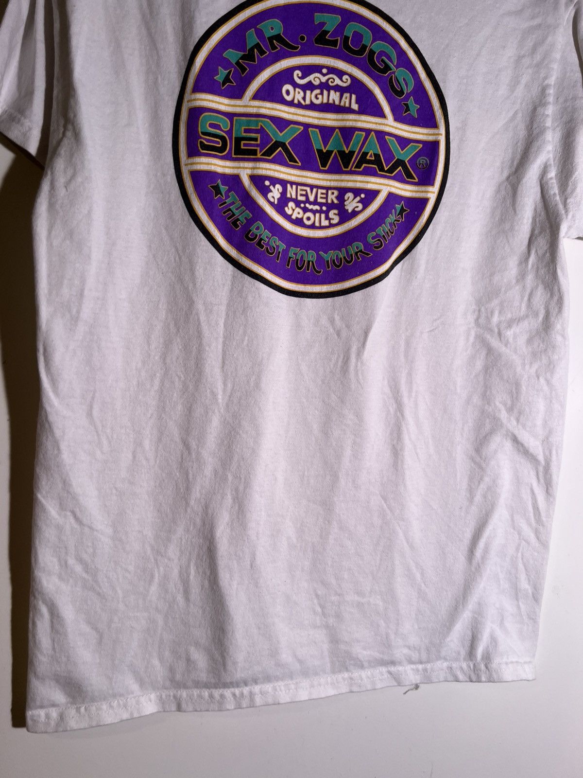 Vintage Y2K 2000’s VTG Vintage Mr. Zogs Sex Wax Retro Streetwear Tee Size US M / EU 48-50 / 2 - 5 Thumbnail