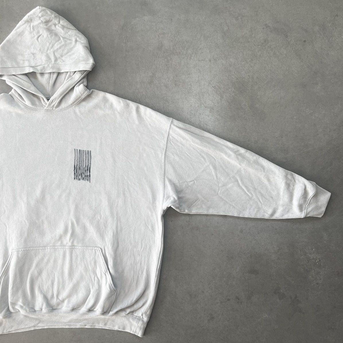 Balenciaga BARCODE OVERSIZED HOODIE - DEMNA 2021 Size US XXS / EU 40 - 11 Thumbnail