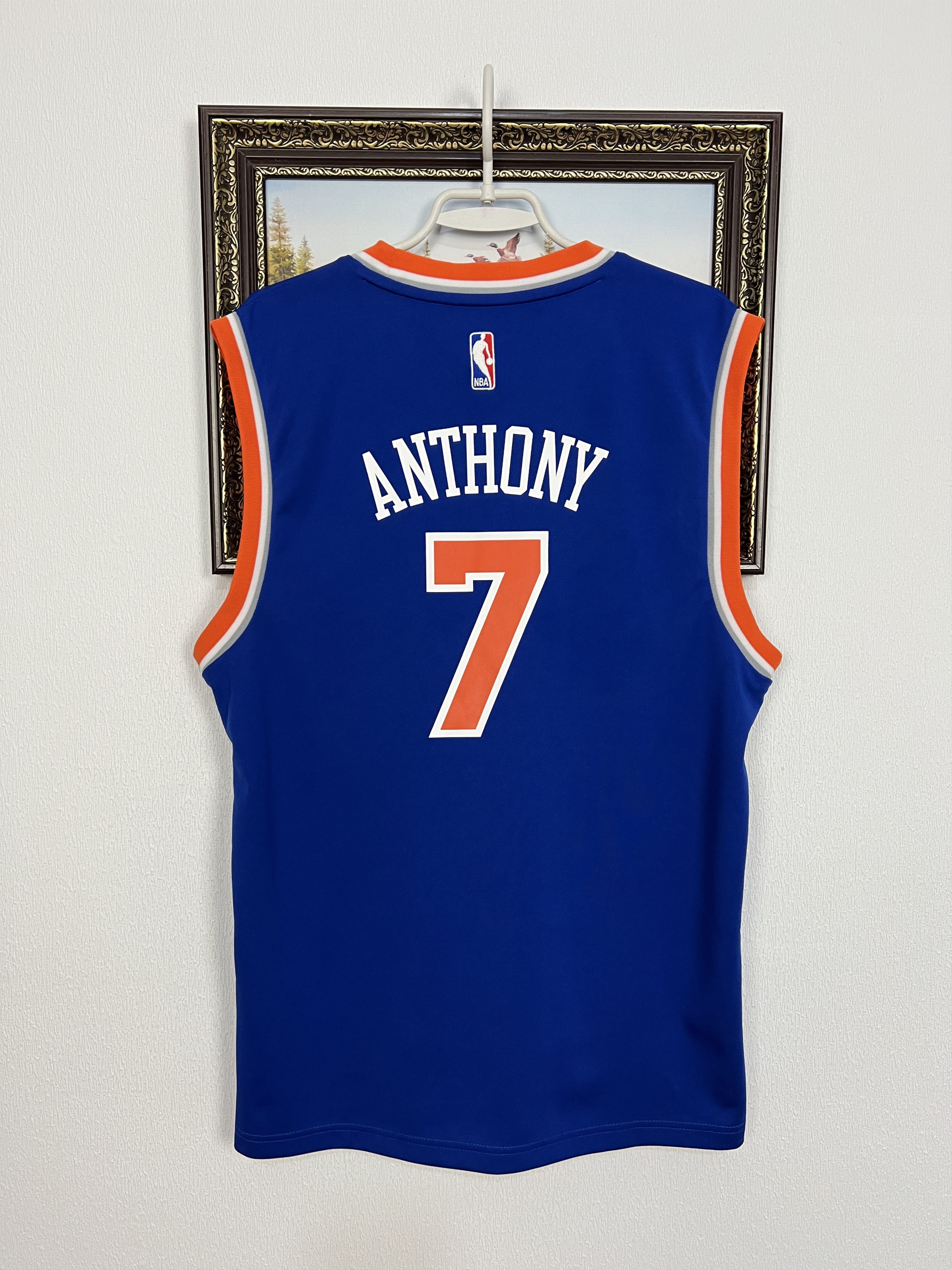 Adidas Vintage New York Knicks #7 Anthony NBA Jersey Shirt Rare Size US M / EU 48-50 / 2 - 8 Thumbnail