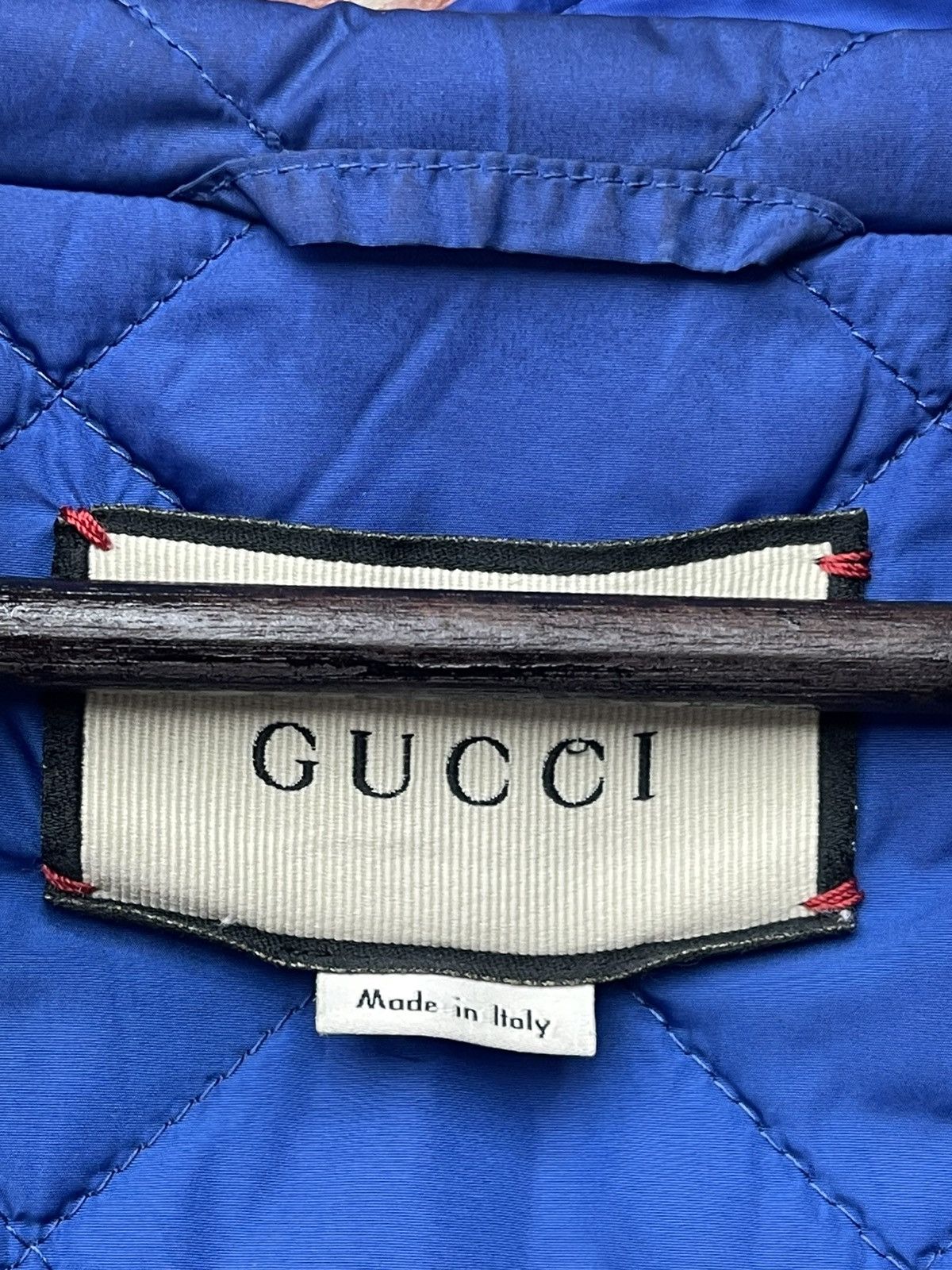 Gucci Size 56 - Gucci Windbreaker GG Striped Reflective Size US XL / EU 56 / 4 - 8 Thumbnail