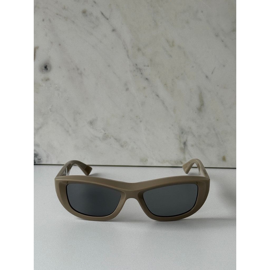 Bottega Veneta NEW Bottega Veneta BV1326S Taupe Unisex Sunglasses Size ONE SIZE - 4 Thumbnail