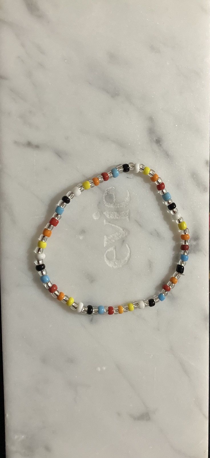 Other Rainbow and silver coloured delicate bracelet Size ONE SIZE - 1 Preview