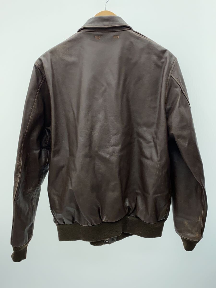Avirex Avirex Leather Jacket Blouson Brown Size US XL / EU 56 / 4 - 2 Thumbnail