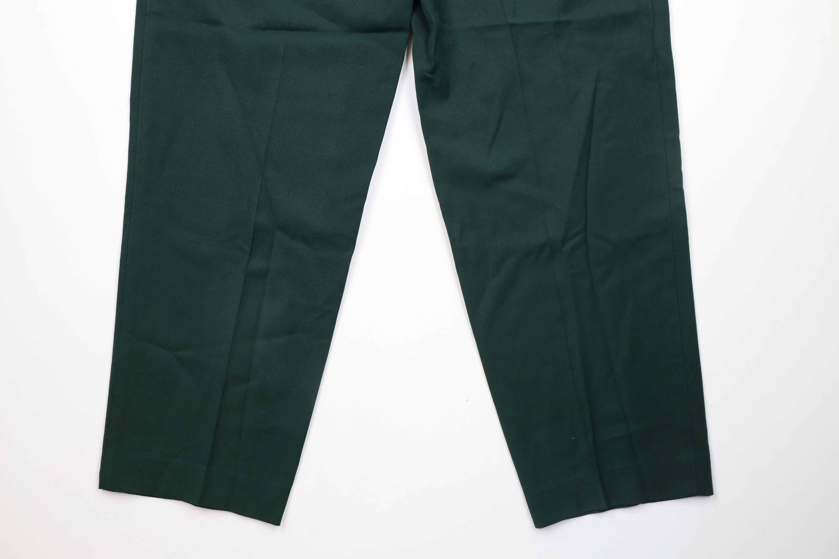 Escada × Vintage Vintage 70s 80s Escada Tapered Leg Chino Pants Green Size 42" / US 20 - 10 Thumbnail
