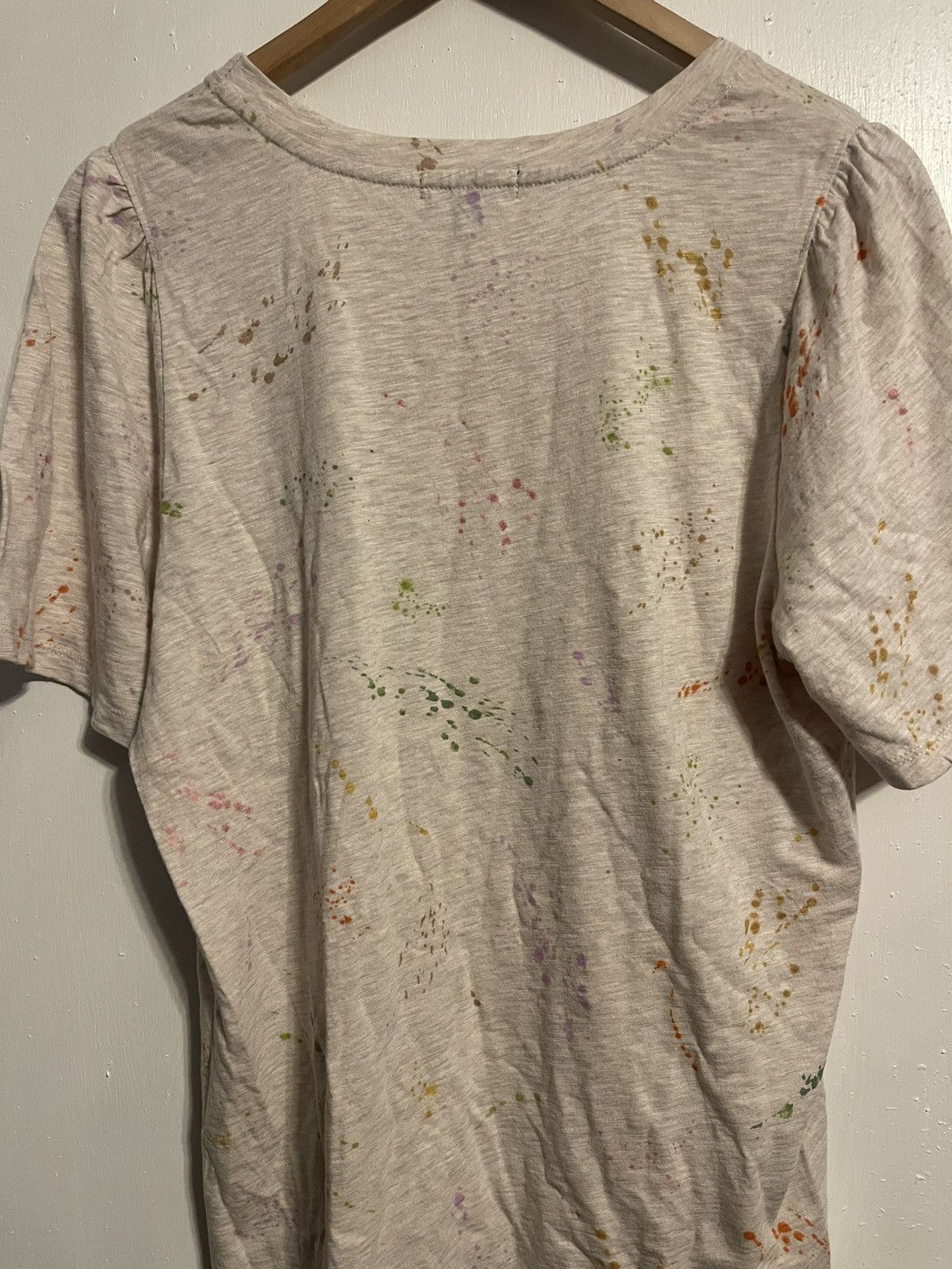 Vintage Democracy Splatter Tee Size M / US 6-8 / IT 42-44 - 5 Thumbnail