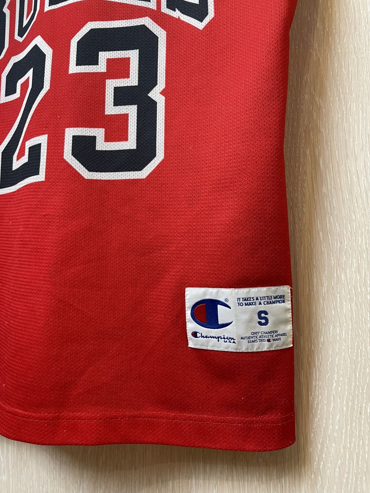 Champion × NBA × Vintage Vintage Champion Chicago Bulls Michael Jordan 23 Jersey Size US S / EU 44-46 / 1 - 3 Thumbnail